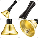 Boao 12 Pieces Metal Hand Bells Music Service Hand Bells Musical Instruments Percussion for Christmas Party Supplies(Gold) by TinyTreasures Baby Boutique