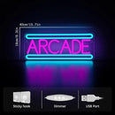 Arcade Neon Sign Arcade Neon Light for Wall Decor USB Powered Dimmable Arcade LED Neon Lights Sign for Game Room for Game Room Recreation Living Room Birthday Gift Man Cave Bedroom Decor by CozyNest Decor