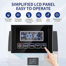 Commercial Ice Maker 250Lbs/24H Under Counter Ice Machine with 77Lbs Storage Bin, 90 Ice Cubes in 11Min, Stainless Steel Freestanding Ice Making Machine for Business, Water Filter and Scoop Included by CozyNest Decor