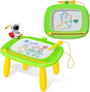 Kikidex Magnetic Drawing Board, Toddler Girl Toys for 1-2 Year Old, Doodle Board Pad Learning and Educational Toys for 1 2 3 Year Old Baby Kids Birthday Gift(Green) by TinyTreasures Baby Boutique