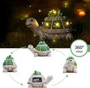 Turtle Solar Outdoor Light Garden Statue with Clover,Decoration for Patio,Yard,Lawn,Gifts for Women Mom Grandma by GreenHaven Gardens
