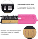 EastRock 32 Key Melodica Instrument Keyboard Soprano Piano Style with Mouthpiece Tube Sets and Carrying Bag for Kids Beginners Adults Gift Pink by TinyTreasures Baby Boutique