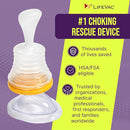 LifeVac Home Kit 2 Pack - Portable Suction Rescue Device, First Aid Kit for Kids and Adults, Portable Airway Suction Device for Children and Adults by TinyTreasures Baby Boutique