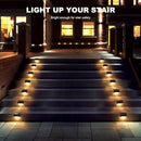 pearlstar Solar Deck Lights Outdoor,24 Pack Solar Deck Lights Outdoor Waterproof Led,for Stairs,Step,Fence,Yard,Patio,Driveway,Pathway,Yard,Backyard and Garden(Brown) by GreenHaven Gardens