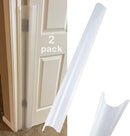 2PCS Baby Proofing Door Finger Pinch Protector Clear Door Jam Shield for Child Safety Finger Pinch Guard Hinge Protectors for Kids by TinyTreasures Baby Boutique