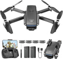 DEERC Drone with Camera 1080P, D20S FPV Mini Drones for Kids Adults Beginner; Foldable RC Quadcopter with Brushless Motor, 2 Batteries, Altitude Hold, Optical Flow, 3D Flips, Toy Gifts for Boys Girls by TinyTreasures Baby Boutique