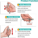 2 in 1 Trigger Points Massage Tool Stainless Steel T-Bar Deep Tissue Massage Tool for Pain Relief Full-Body Fascial Relaxation – Ideal for Shoulders, Neck, Legs, and Arms – Perfect for Sports Therapy by CozyNest Decor