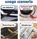 Crevice Cleaning Brush Set, Multi-Purpose Hard Bristle Brushes for Deep Cleaning Kitchen, Bathroom, Grout, Sink, Cup, Teapot, Bottle, Blender, Corners, Tight Spaces & More by CozyNest Decor