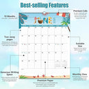 GuassLee Extra Large Wall Calendar 2025-2026, 19-Month Vertical Wall Calendar 2025, Jun. 2025 to Dec. 2026, 17" X 22" Paper Hanging Planner with Thick Paper Spiral Bound for Office Home Organizing by TinyTreasures Baby Boutique