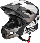 ROCKBROS Kids Bike Helmet Adjustable Detachable Full Face Bike Helmet for Children Bicycle, Skateboard, Scooter, Protective Gear by TinyTreasures Baby Boutique