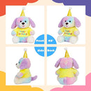 Cuteoy Happy Birthday Dog Musical Stuffed Animal Shaking Singing Dancing Plush Puppy Toy Electric Interactive Animated Plushies Gifts for Kids Girls Boys by TinyTreasures Baby Boutique