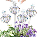 4 PCS Plant Self Watering Globes 8.9 Inch Self Watering Planter Insert Glass Water Globes for Indoor Plants & Outdoor Plants by GreenHaven Gardens