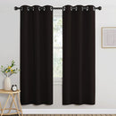 NICETOWN Room Darkening Curtains for Nursery, Grommet Thermal Insulated Light Blocking Window Treatments Sound Reducing for Bedroom, W37 x L72, 2 Panels, Toffee Brown by TinyTreasures Baby Boutique