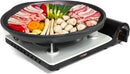 TECHEF - KBBQ Ultimate Set with Korean BBQ Grill Pan, Agni Portable Gas Stove Burner, Carrying Bag, 4 pack Butane Gas, Scissors, Made in Korea by GreenHaven Gardens