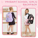 Kids Backpack for Girls School Bags for Middle School Students Book Bag for Elementary Primary Kawaii Ita Backpack, Black and Pink by TinyTreasures Baby Boutique