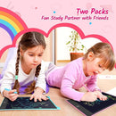 TECJOE 2 Pack LCD Writing Tablet, 10 Inch Colorful Doodle Board Drawing Tablet for Kids, Kids Travel Learning Toys Christmas Birthday Gifts for 3 4 5 6 Year Old Boys and Girls Toddlers by TinyTreasures Baby Boutique