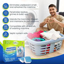 Washing Machine Cleaner Tablets – 25-Pack Deep Cleaning for Front Loader, Top Load & HE Washers – Helps Remove Odor-Causing Residues, Pet Hair & Hard Water Buildup – Septic Safe by CozyNest Decor