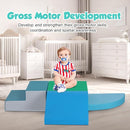 4-Pieces Climbing Toys for Toddlers: PU Leather - Soft Play Climbing for Toddlers - Foam Climbing Blocks for Crawling and Sliding Indoor Playground for Kids by TinyTreasures Baby Boutique