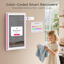15.6 Inch Digital Calendar, Full HD Touchscreen Smart Planner for Family Schedules - Wall & Desk Mount, Great for Seamless Daily Planning & Household Organization, with LED Reminder Light by TinyTreasures Baby Boutique
