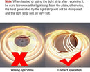 15M/49.2ft 24V COB LED Strip Light Waterproof IP65 Warm White 3000K Uniform Glow 5760LEDs CRI 93+ Flexible LED Tape Lights for DIY Cabinet Bedroom Kitchen Home Decor(No Power Supply) by GreenHaven Gardens