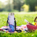 AUPET Water Bottle Sling Bag Carrier Crossbody Sleeve,Insulated Neoprene Bottle Case Holder Pouch Cover 500ML/17oz with Shoulder Strap for Walking Women Men by TinyTreasures Baby Boutique
