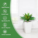 Artificial Agave Plants,Large UV Resistant Fake Agave Planters for Indoor and Outdoor Decorating Plantas Artificiales Decorativas Grandes(2Pack, 28") by CozyNest Decor
