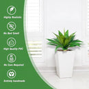 Artificial Agave Plants,Large UV Resistant Fake Agave Planters for Indoor and Outdoor Decorating Plantas Artificiales Decorativas Grandes(2Pack, 28") by GreenHaven Gardens