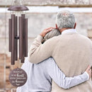Sympathy Wind Chimes, Personalized Butterflies Wind Chimes for Loss of Loved Dad/Mom, Memorial Sympathy Gifts for Funeral, in Loving Memory of Husband/Wife by CozyNest Decor