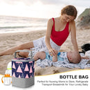 Accmor Breastmilk Cooler Bag, Baby Bottle Cooler Bags, Insulated Bottle Cooler Tote Bags On The Go, Fits 4 Large 8oz Bottles, for Nursing Mom Daycare Travel by TinyTreasures Baby Boutique