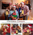 Christmas Decorations Snow Globe Lantern,Christmas Lantern with 8 Christmas Theme Music,Christmas Snow Globe Gifts Water Glittering Swirling Christmas Home Decoration（Dove Angel） by CozyNest Decor