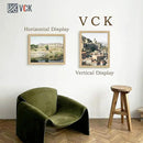 VCK 16x20 Poster Frame 3 Pack - Oak, Natural Solid Wood Picture Frames for Wall, Wall Gallery Frame by CozyNest Decor