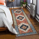 Lahome Boho Kitchen Runner Rug - 2x8 Runners for Hallways Washable Non-Slip Runner Rugs Ultra-Thin Laundry Room Rug Oriental Throw Carpet Runner for Entrance Bathroom Bedroom Living Dinning Room Foyer by TinyTreasures Baby Boutique