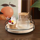 10" Wooden Lazy Susan,Round Wooden Lazy Susan Organization for Dining Table,Storage for Dining Table,Home Decor,Spices Organizer,1PC by CozyNest Decor