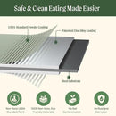Vego garden Raised Garden Bed Kits, 17" Tall 9 in 1 8ft X 2ft Metal Raised Planter Bed for Vegetables Flowers Ground Planter Box, Sunlit Oak by GreenHaven Gardens