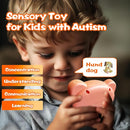 Talking Flash Cards for Kids - German Bilingual English Flashcard for Toddlers 3-12, Test Mode, 510 Sight Words, Audible Pocket Speech, Sensory Toys for Autism, Boys Girls Gifts (German) by TinyTreasures Baby Boutique