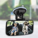 Universal Car Interior Rearview Baby Mirror Wide Angle Convex Mirror Clip-on & Suction Cup mirrors for Viewing Rear Passengers（5.11' X 2.56'） by TinyTreasures Baby Boutique
