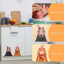 Funny Chicken Wall Stickers Peel and Stick - 2 Hens Heads Window Stickers Decor - Funny Wall Decals Removable for Farmhouse Kitchen Bedroom Door Refrigerator Car by CozyNest Decor