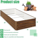 SnugNiture Galvanized Raised Garden Bed 8x4x1FT Outdoor Large Metal Planter Box Steel Kit for Planting Vegetables, Flowers by GreenHaven Gardens