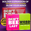 QUOKKA Family Word Games for Adults and Kids - Guess-in-Seconds Fun Spelling Slap Card Game for 2-6 Players - Hilarious Board Game for Family Night Ages 7+ to Make Your Brain Go Bananas by TinyTreasures Baby Boutique