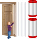 Finger Pinch Door Guard - Child Door Protector & Baby Proofing - 2 PCS Door Jam Shield Hinge Cover for 90 & 180 Degree Door Frames & Gates by TinyTreasures Baby Boutique