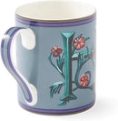 Spode Kit Kemp 12oz Mug in Fine China, H Initial - Custom Coffee Cup for Hot Beverages, Personalized Gift Idea for Her, Him, Friends, Coffee Lovers - Stylish Letter Mug for Daily Use, Dishwasher Safe by CozyNest Decor
