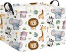 HIYAGON Rectangular Woodland Animal Basket Baby Storage Basket Storage Bin Organizer Box Animal Room Decor(Animal Basket) by TinyTreasures Baby Boutique