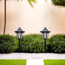 Solar Pathway Lights, 2 Pack, Waterproof LED for Outdoor Walkway, Yard, Garden, Landscape – Great Gardening Gift for Mom, Grandma, Women(Corridor Pathway Lights) by CozyNest Decor