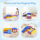 Lischwert Foam Climbing Blocks for Toddlers, Soft Play Ball Pit, Baby Climbing Blocks Soft Play Climbing for Toddlers with Foldable Block and Tunnel Indoor Climbing Toys for Toddler 1-3 by TinyTreasures Baby Boutique