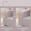 Welnow 2-in-1 Kids Sofa Chair, Convertible Toddler Chair Flip Out Children Sofa Chair with Wave Armrests Folding Kids Play Sofa with Side Pockets & Removable Cover Armchair for Girl or Boy by CozyNest Decor