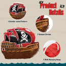 WERNNSAI Pirate Piñata - Pirate Ship Piñata with Blindfold and Bat for Boys Kids Caribbean Pirate Piñata Birthday Party Favors Decorations Family Games Pirate Party Supplies 16.4” x 12.4” by TinyTreasures Baby Boutique