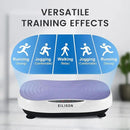 EILISON FIRMHOLD Handle Vibration Plate Exercise Machine for Lymphatic Drainage- Full Body Vibration Platform for Weight Loss, 350lbs Vibration Plate for Beginners & Recovery (Glory Purple) by CozyNest Decor