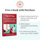 Wooden Growth Chart – Kids Height Chart, Wall Measurement for Kids, Height Chart for Wall, Growth Ruler for Children – Our Growing Family, Natural (63"x6.7") by TinyTreasures Baby Boutique