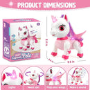 Unicorn Toys for Girls Age 4-6: Robot Pets for Kid Remote Control Robot Toy for Ages 5-7 Robot Toys for Kids 8-12 Birthday Gifts for 3 4 5 6 7 8 Year Old Girl, Pink by TinyTreasures Baby Boutique