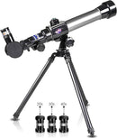 ArtCreativity Telescope for Starters - Includes Tripod Stand and 20x, 30x, 40x Eyepieces - Expensive Birthday Gifts for Kids Ages 3+ by TinyTreasures Baby Boutique